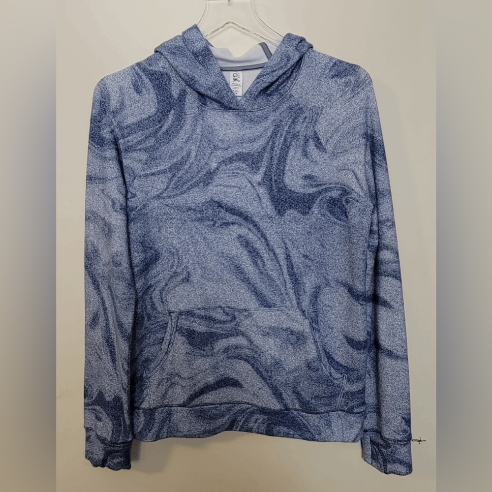 Athleta Girl Navy Milky Way In Your Element Hoodie 2.0 Sweatshirt L (12)